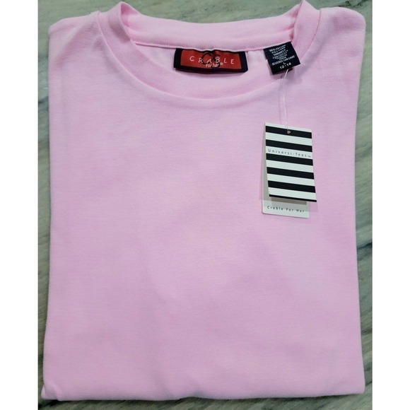 Crable for Her Pink Long Sleeve Tee Women's Large NWT - Picture 6 of 9